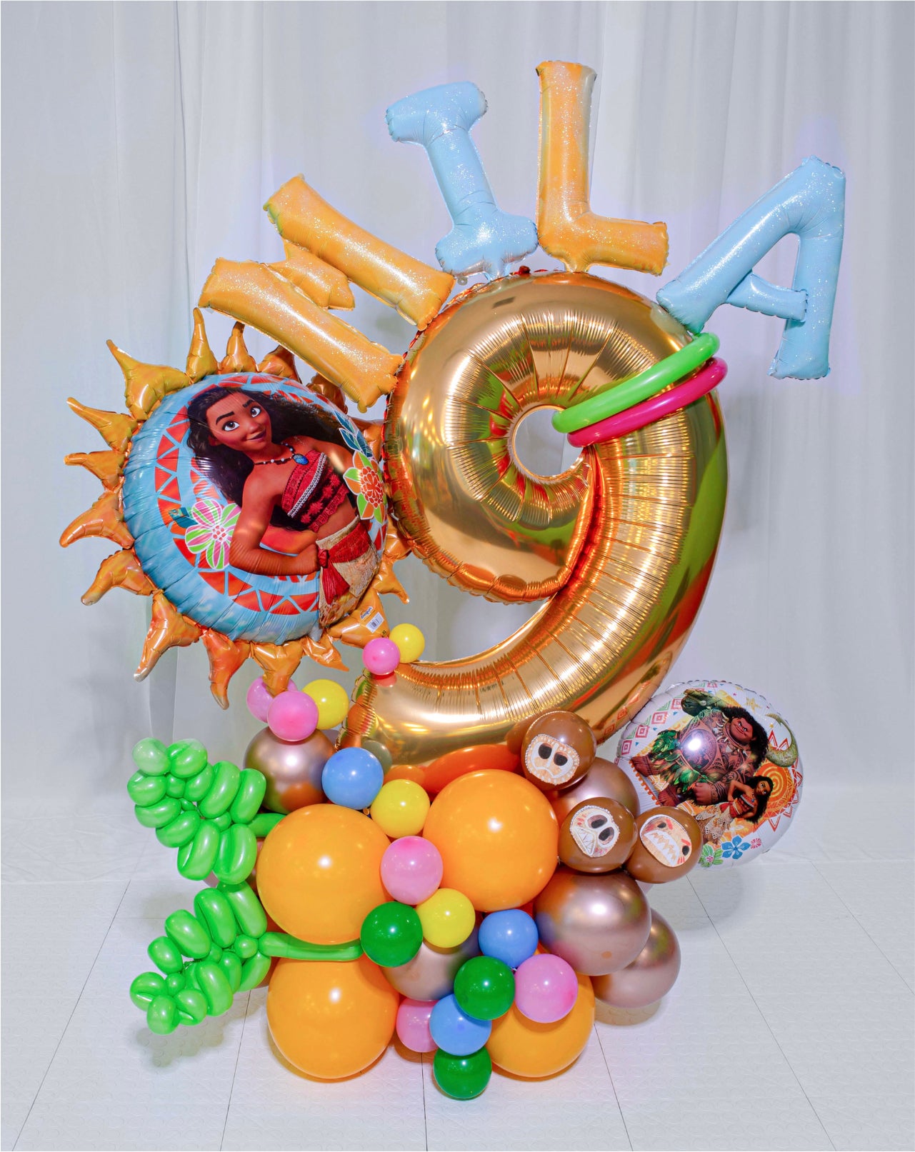 Grab and Go Balloon Number Stack