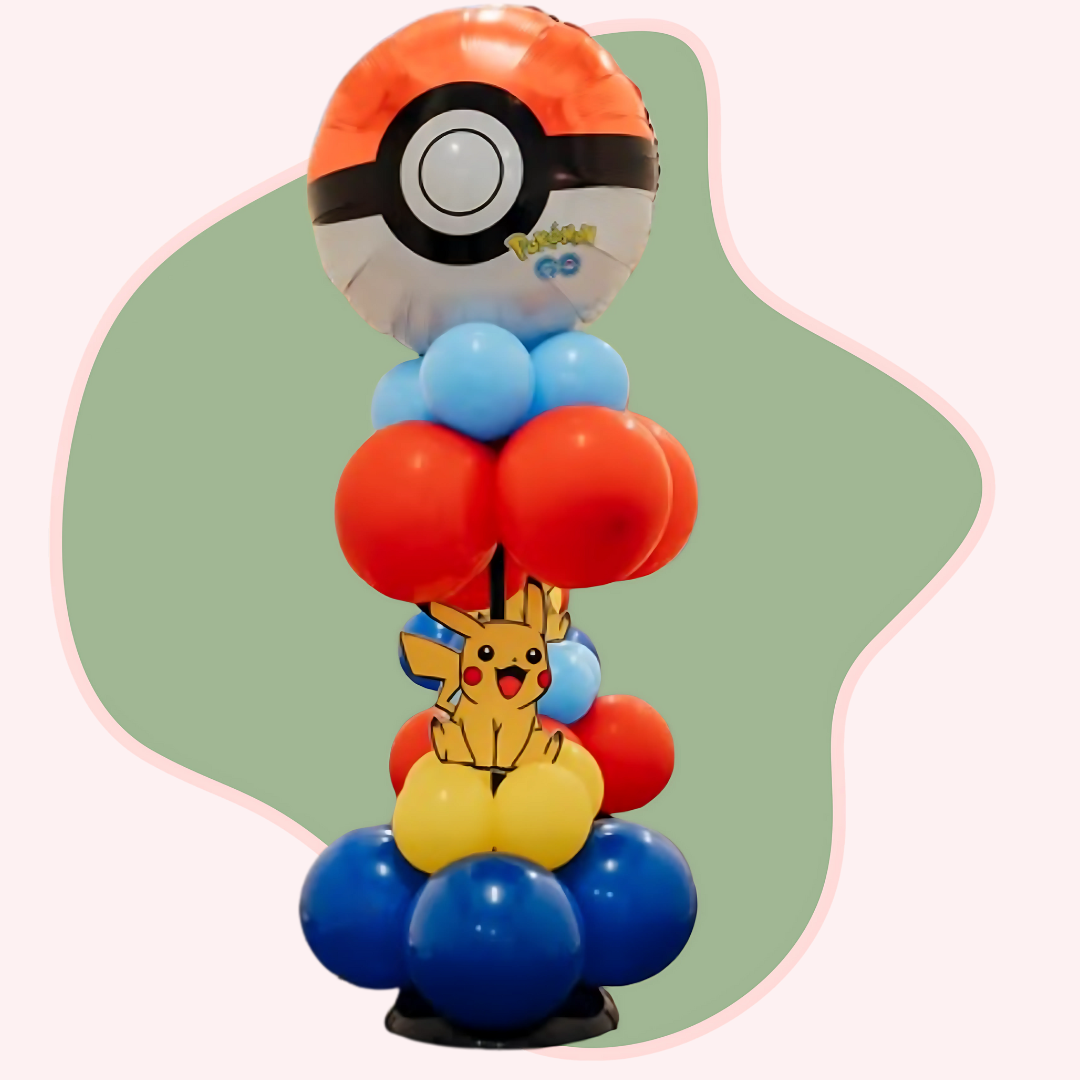 table balloon centerpiece for birthday RI