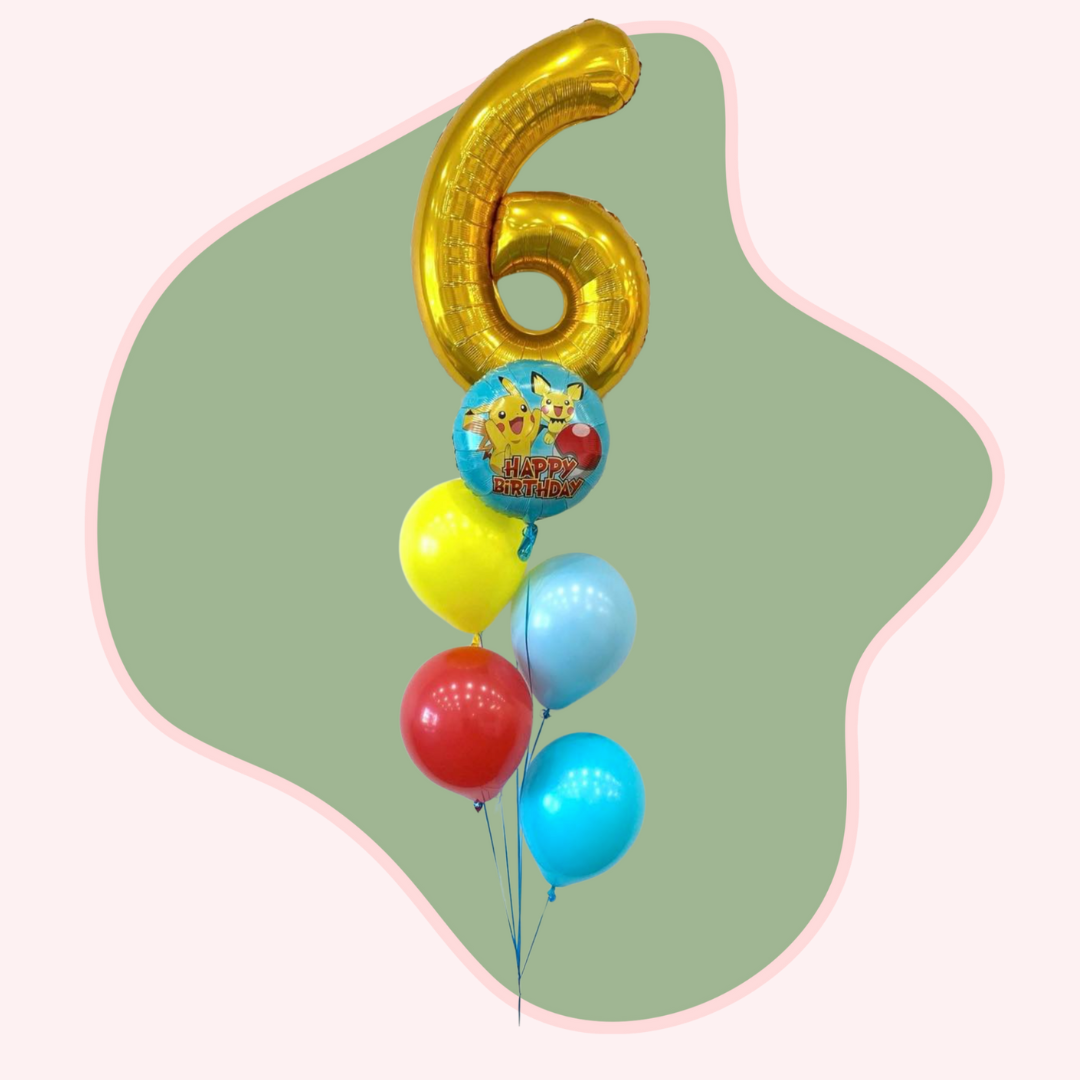 Helium Bouquet - Set of 4