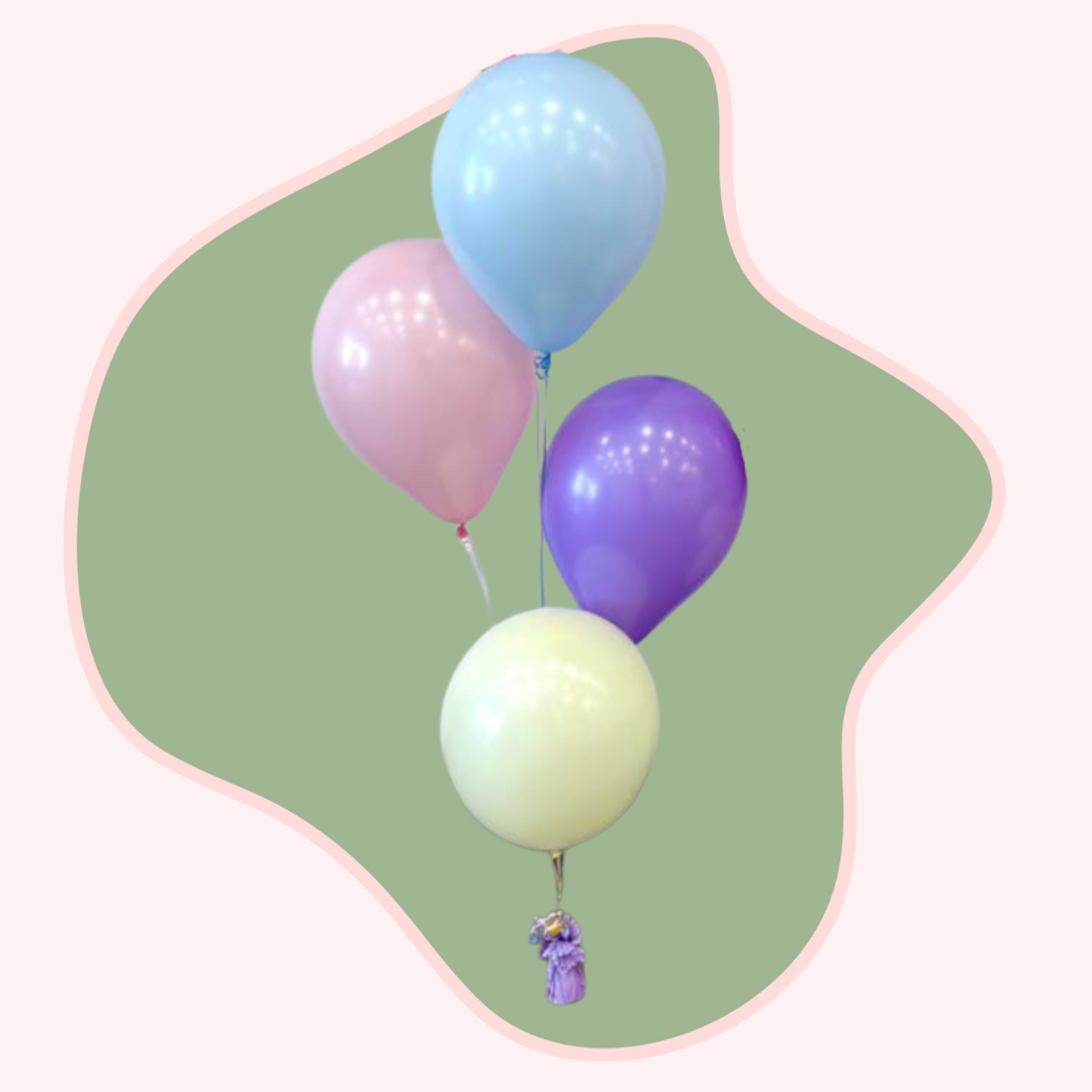 Helium Bouquet - Set of 4