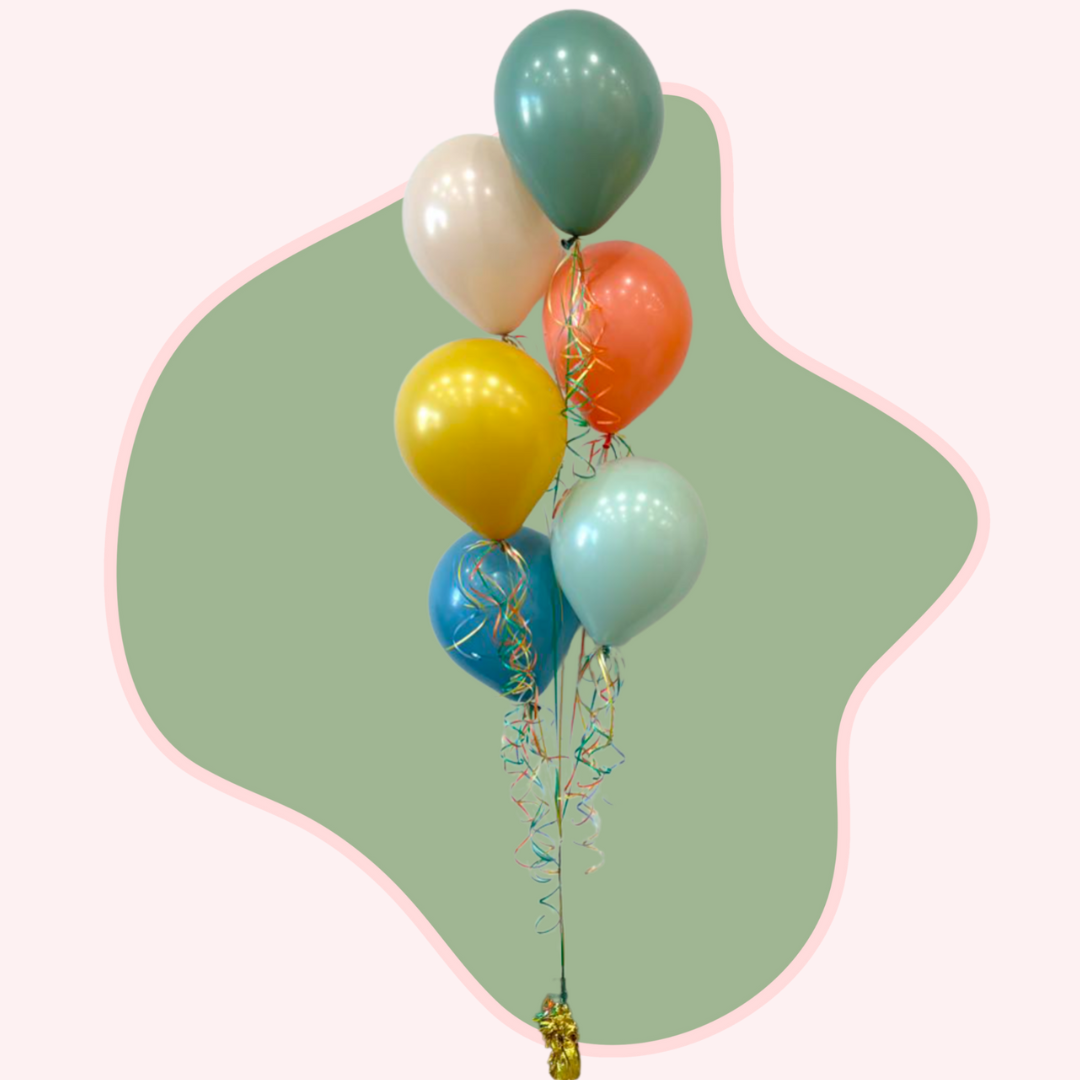 birthday balloon bouquet set