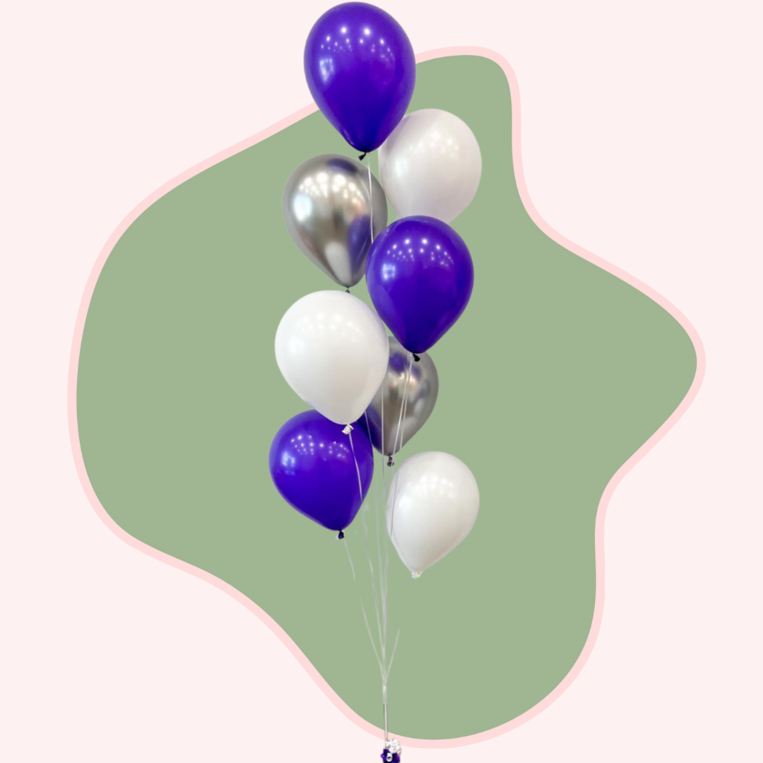 birthday balloon bouquet set