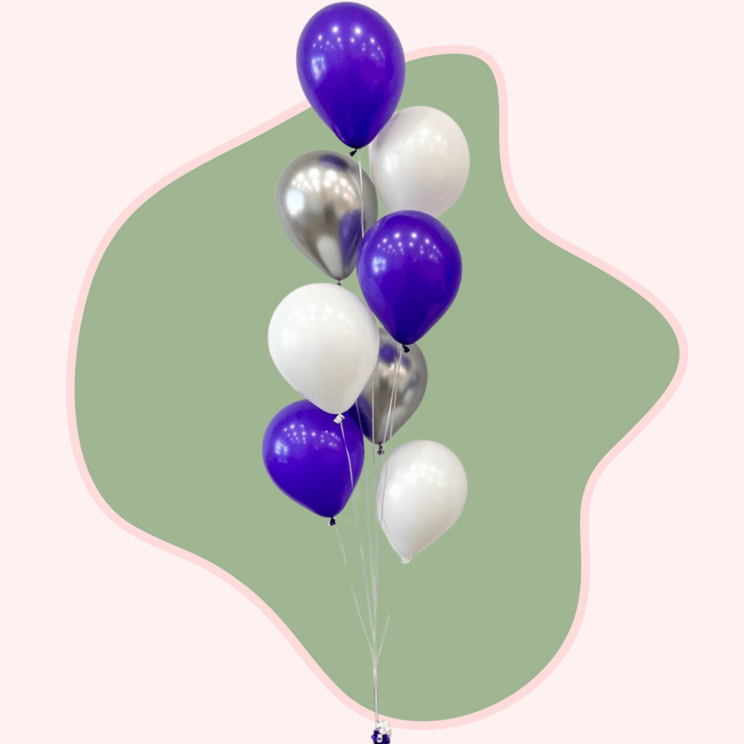 Helium Bouquet - Set of 10