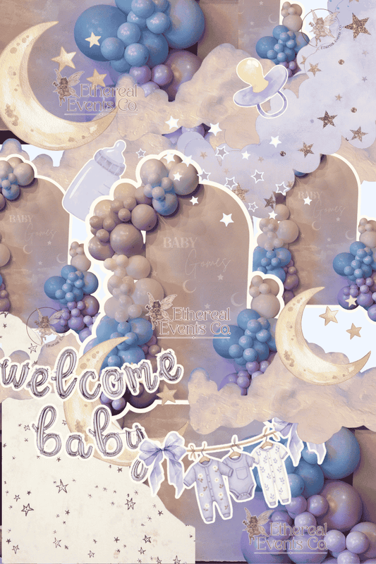 A Dreamy Celestial Baby Shower at The Aviary | Swansea, Massachusetts