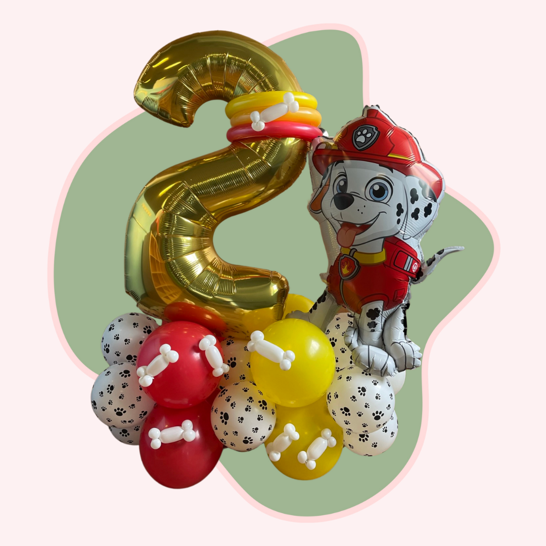 custom grab and go balloon stack RI