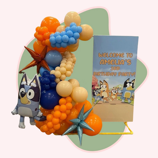 custom balloon backdrop Rhode Island