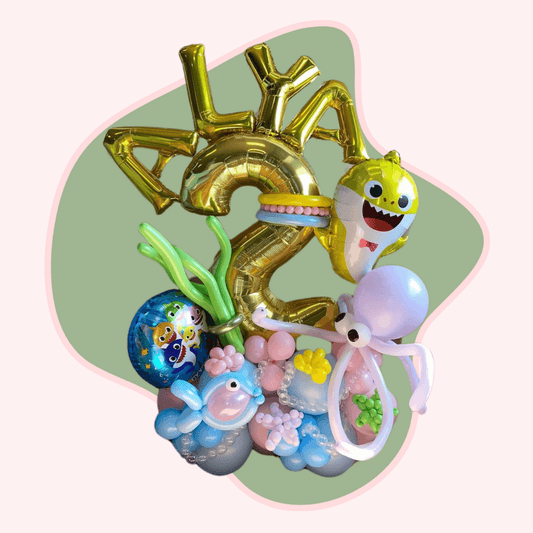 birthday balloon number stack Rhode Island