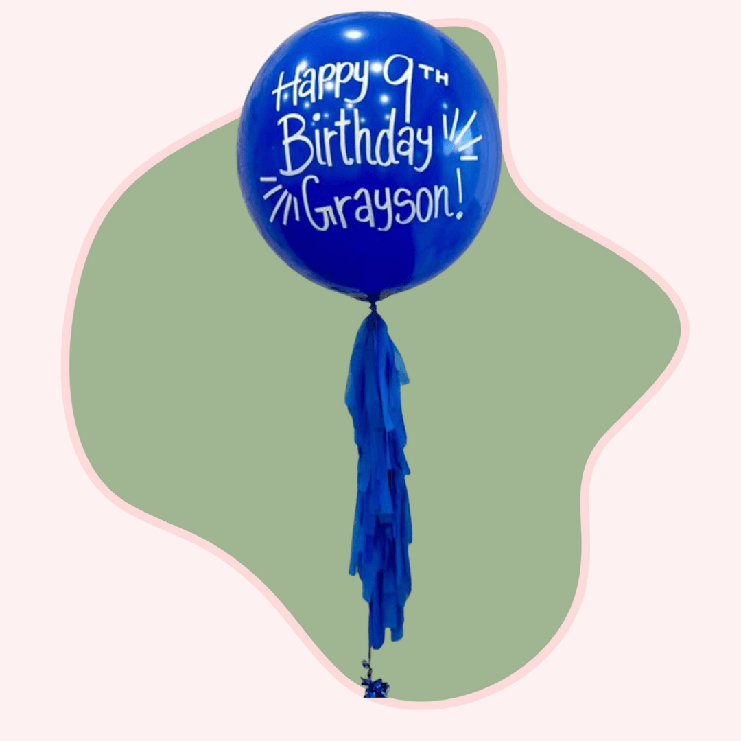 Custom Jumbo Helium Balloon