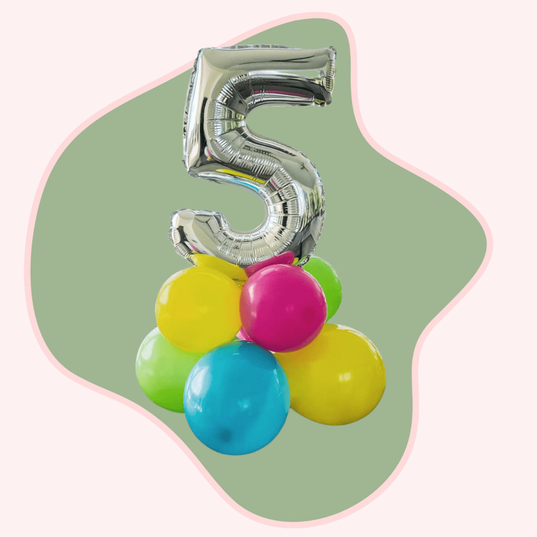 mini balloon cluster centerpiece Rhode Island