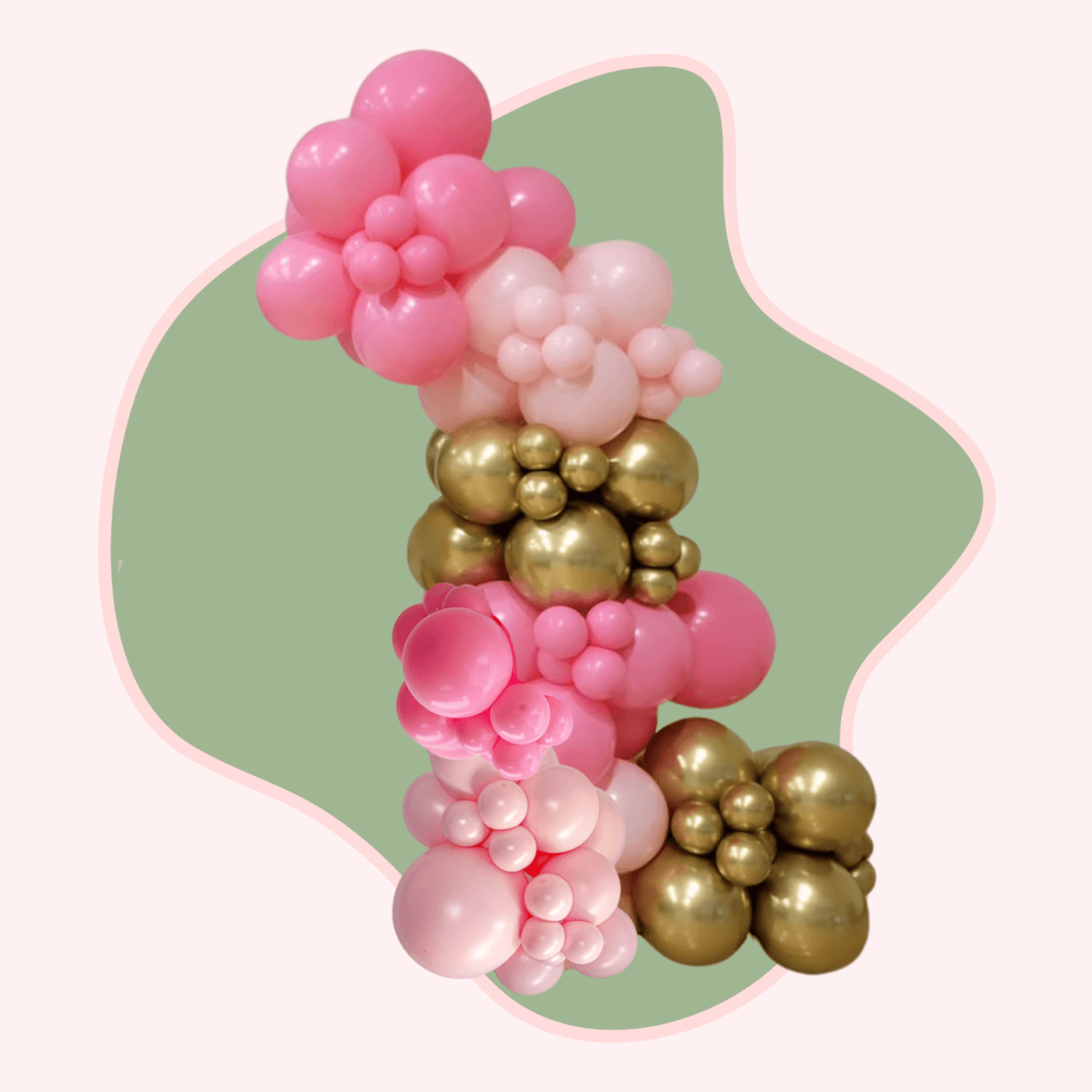 free standing balloon garland rhode island 