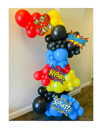 balloon display without backdrop RI