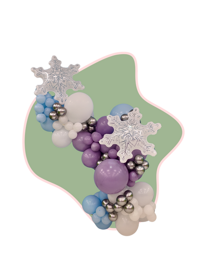 organic balloon arch RI event decor