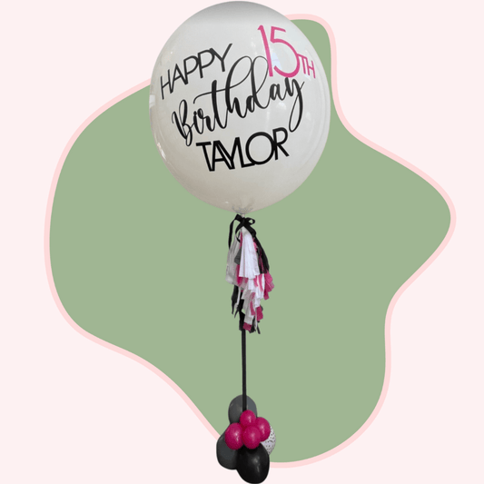 Custom Jumbo Helium Balloon