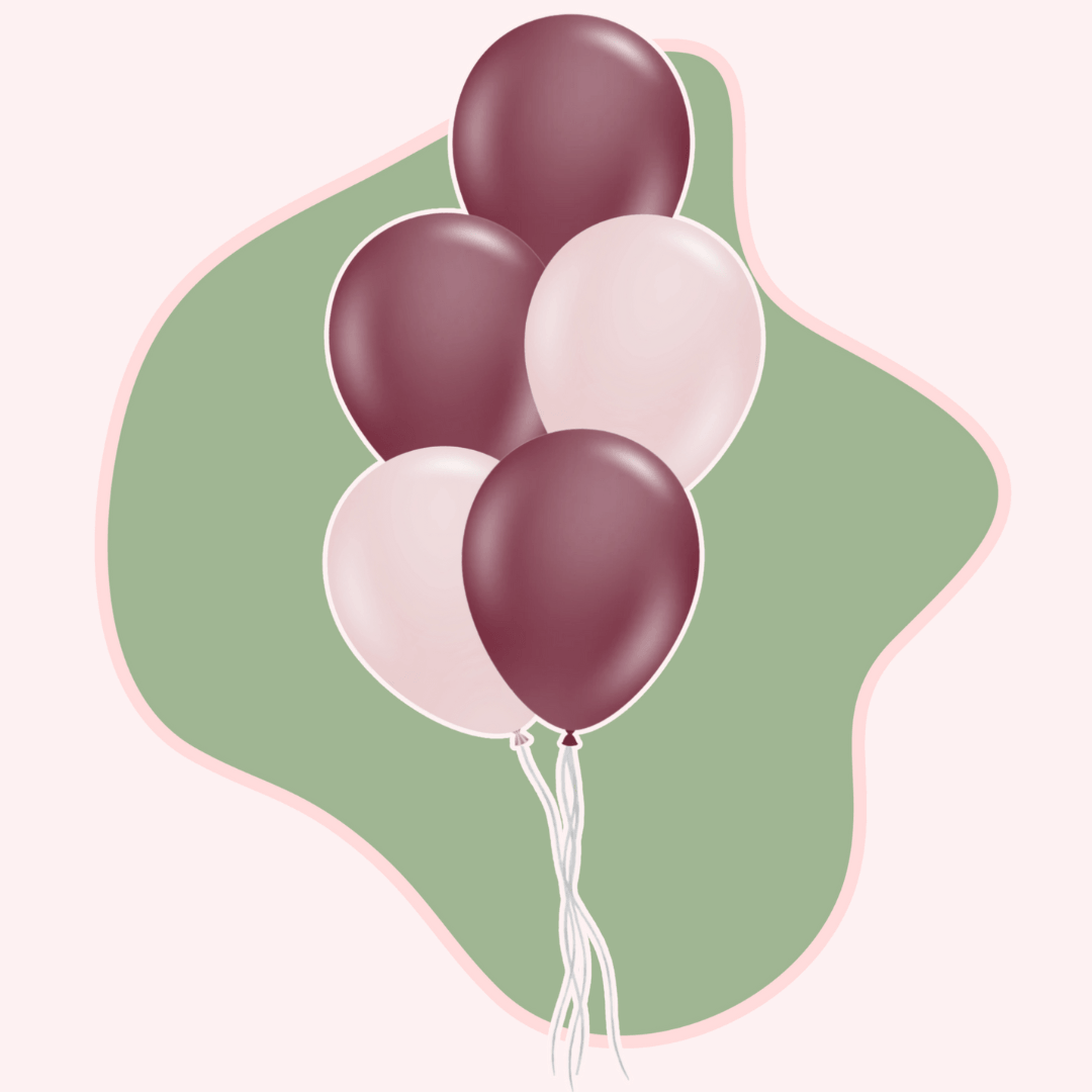 Helium Bouquet - Set of 5