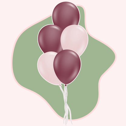 Helium Bouquet - Set of 5