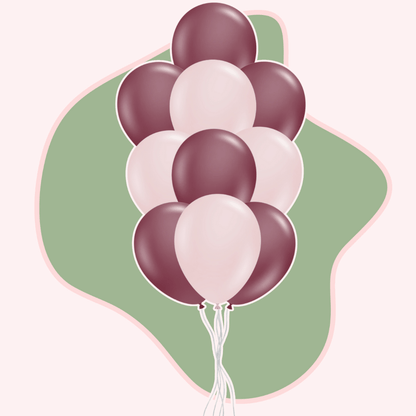 Helium Bouquet - Set of 10