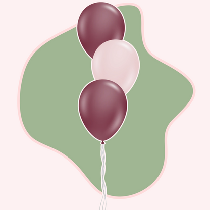 helium balloon bouquet RI