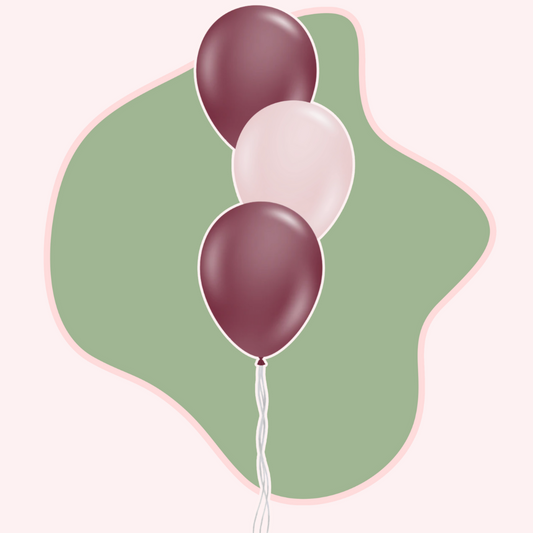 helium balloon bouquet RI